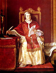 El Papa Pío IX