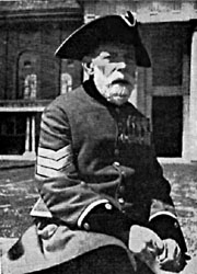 Soldado, miniatura de rey