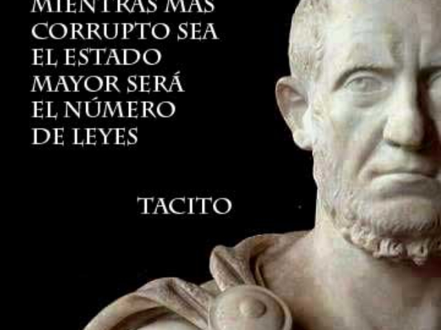 corrupcion_costumbres_abundancia_leyes El exceso de leyes revela la corrupción de las costumbres