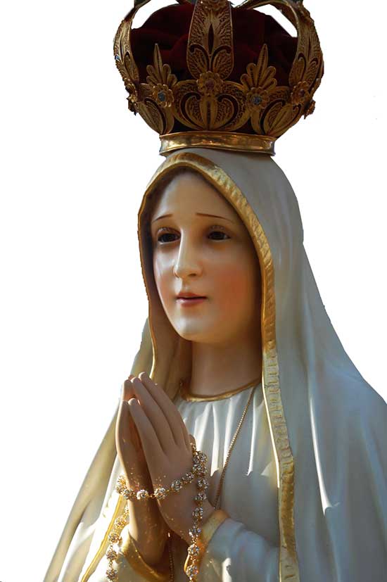 Imagen Peregrina milagrosa de Nuestra Señora de Fátima que lloró en Nueva Orleans en 1972