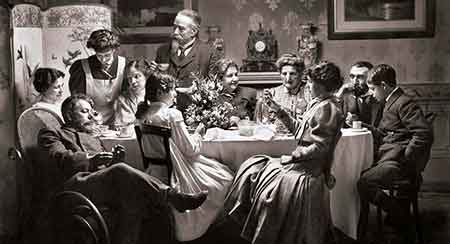 Herencia material y espiritual de la familia