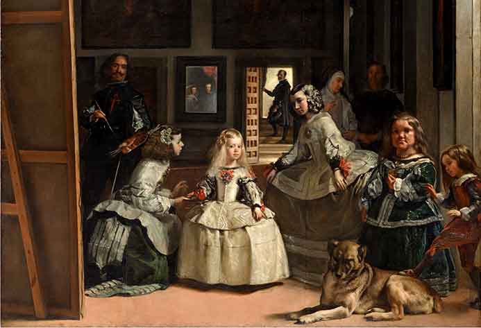El famoso cuadro de Velázquez “Las Meninas-